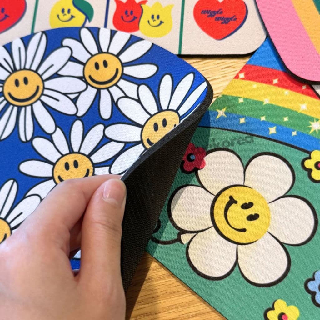 แผ่นรองเมาท์ Wiggle Wiggle Mouse Pad นุ่ม สบายมือ รูปที่ 3