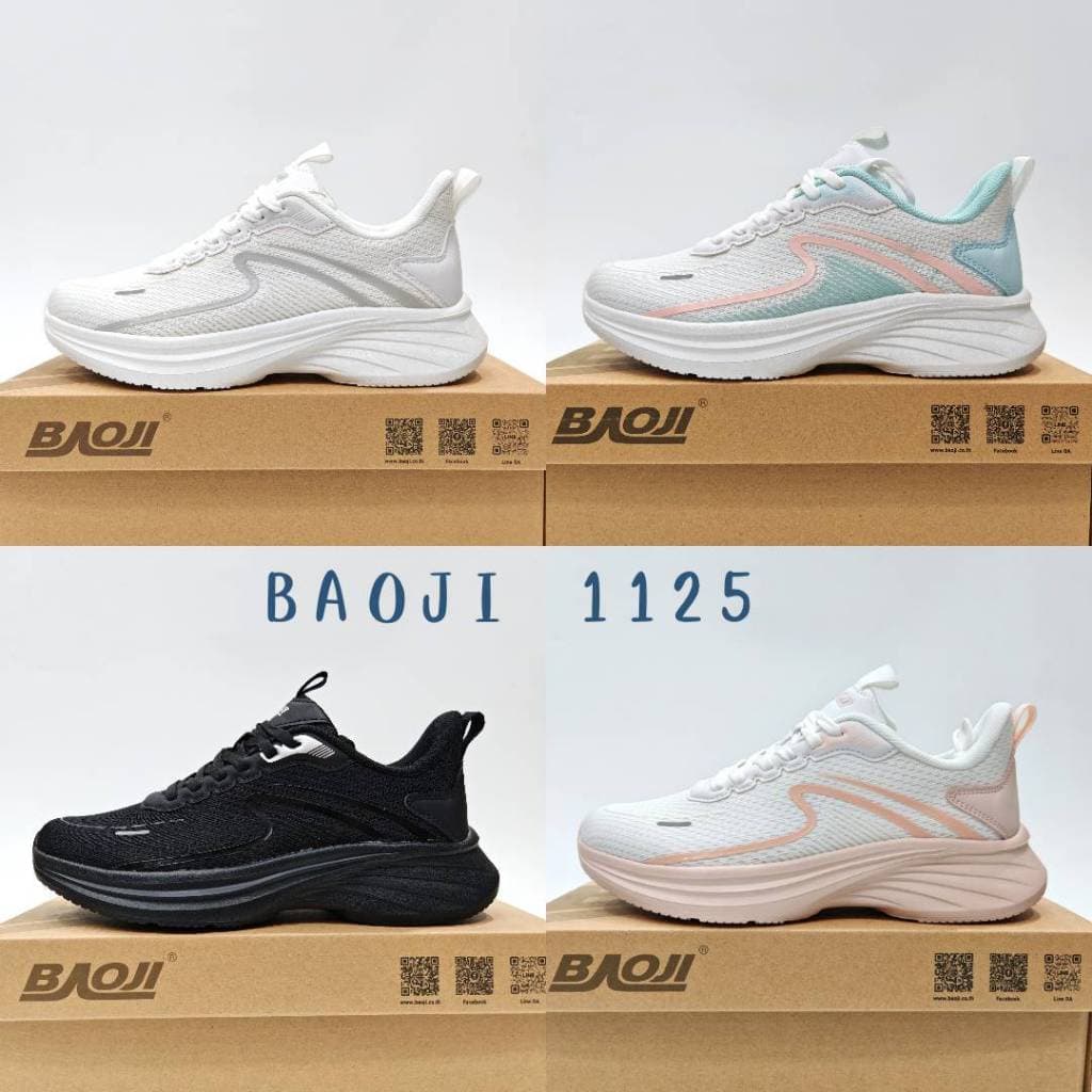 Baoji1125 รองเท้าผ้าใบบาโอจิผู้หญิง เบามาก เสริมส้น รุ่น BJW1125 รูปที่ 1
