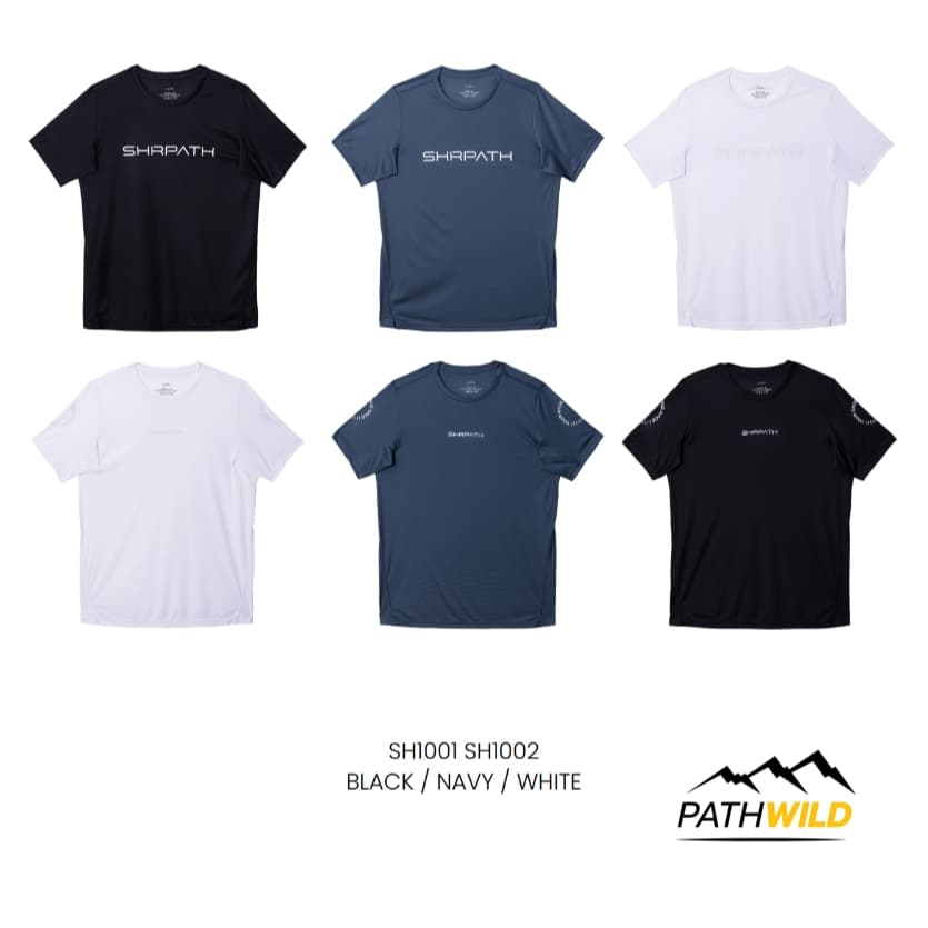 SHRPATH LIGHT RUNNING SHIRT เสื้อแขนสั้น น้ำหนักเบา ระบายอากาศได้ดี แห้งเร็ว ใส่สบาย UNISEX รูปที่ 1