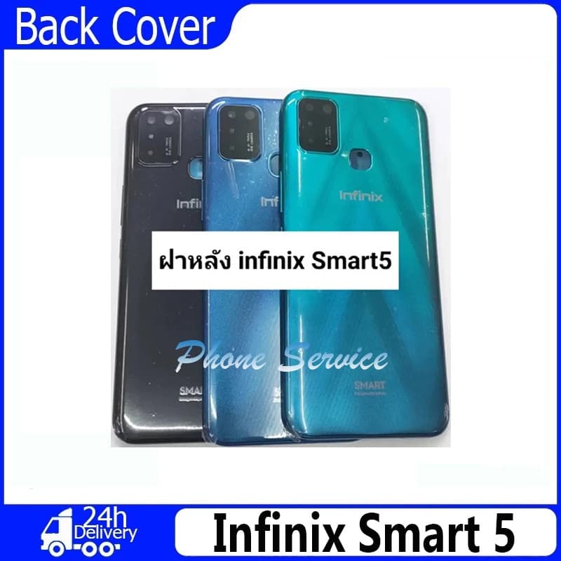 ฝาหลัง infinix Smart5 ใหม่ ฝาหลัง Smart5 อะไหล่มือถือ รูปที่ 1
