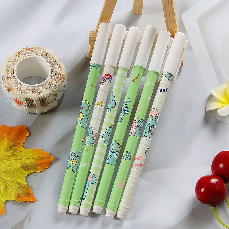 1บาท ขายส่ง50-100แท่ง ปากกาหมึกสีน้ำเงิน ลายการ์ตูนคละสีคละลายการ์ตูนล้วนทั้งหมด รูปที่ 4
