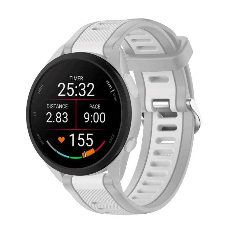 สายนาฬิกา Garmin Forerunner165 ลายตรงรุ่นสีทูโทน ใช้ได้กับรุ่น 245/645/55/vivo3/VenuSQ/SQ2 ขนาด20mm จากไทย ทุกวัน รูปที่ 5