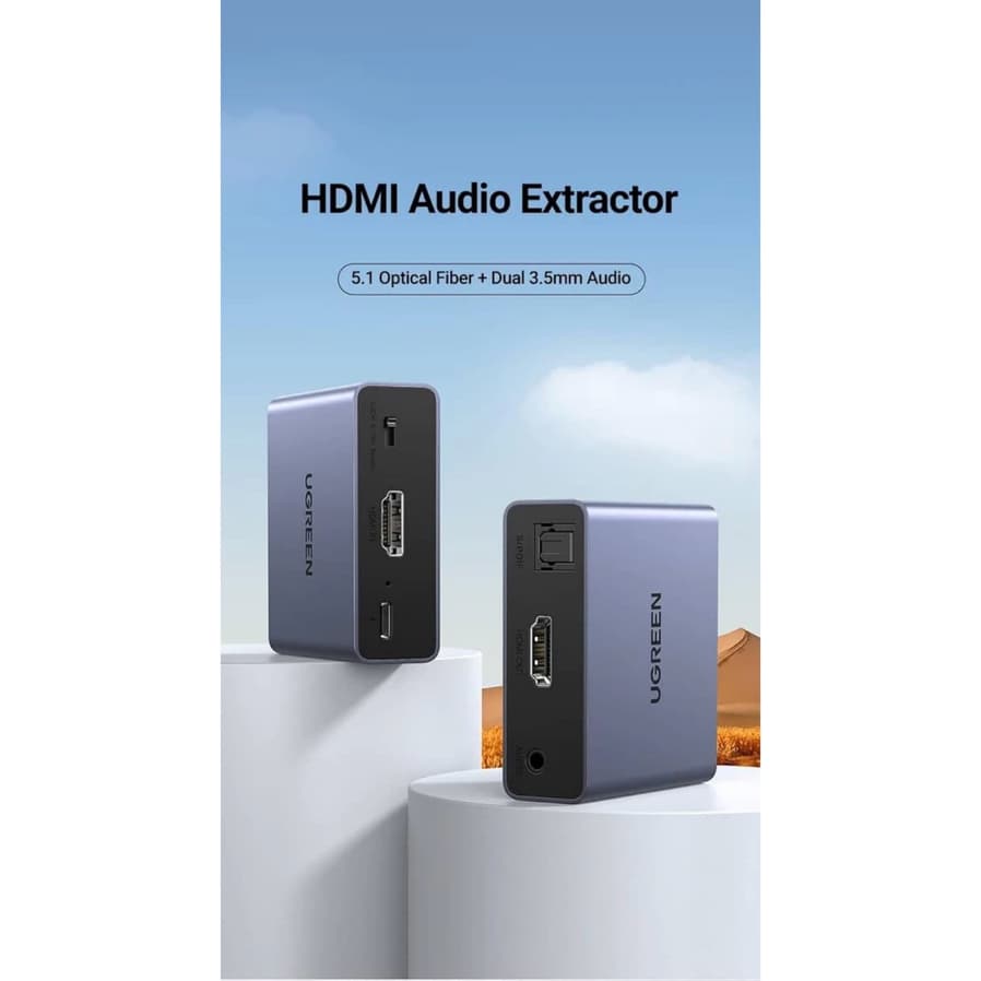 UGREEN รุ่น 60649 HDMI Audio Splitter อุปกรณ์แยกสัญญาณเสียงจาก HDMI to Digital Optical Audio รูปที่ 8