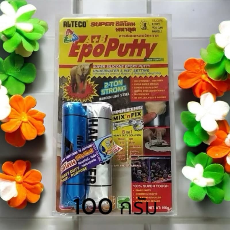 กาวมหาอุด ALTECO SUPER A+B ซิลิโคนมหาอุดอีพ็อกซี สารซ่อมครอบจักรวาล รูปที่ 3