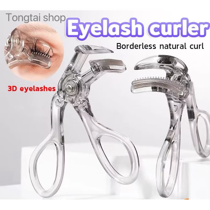 Grey eyelash curler ที่ดัดขนตาตรงหัวตา หางตา และแบบมุมโค้งก้วาง  ใช้งานง่าย ขนตาเด้งสวยเรียงเส้น  Eyelash curler