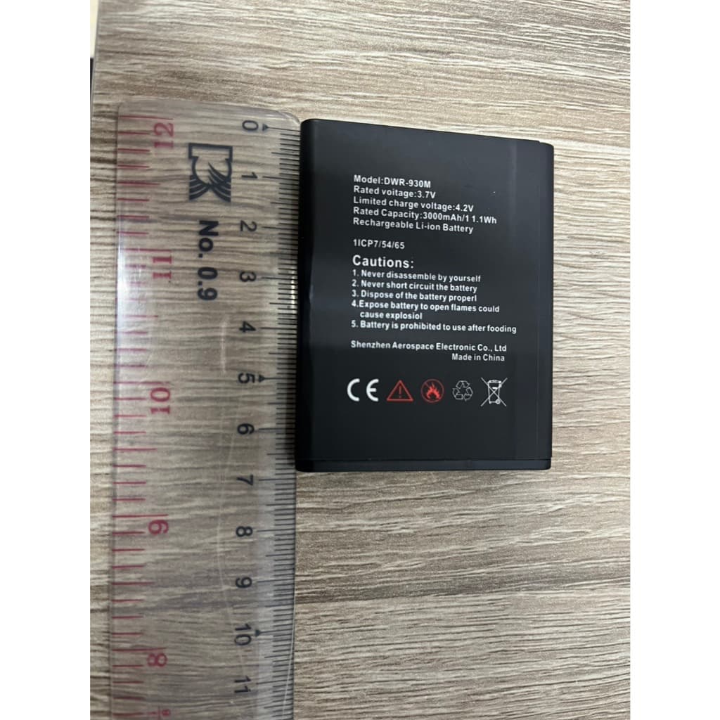 แบตเตอรี่ For D-Link Network DWR-930M DWR-933M 4G/LTE Pocket รูปที่ 2