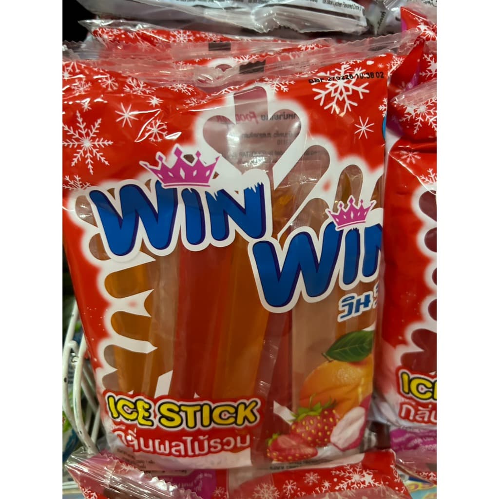 ดีโด้หวานเย็น รสผลไม้รวม 2 รสชาติ โดราเอม่อนผลไม้รวม กับ มินเนียนม็อกเทล 35มล. x 12แท่ง รูปที่ 8