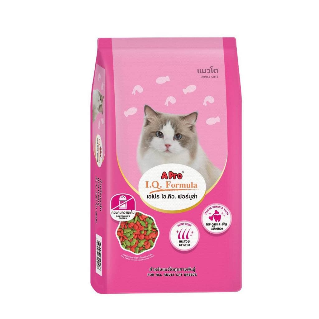Apro IQ formula เอโปร ไอคิว ฟอร์มูล่า อาหารแมว ชนิดเม็ด 1kg. รูปที่ 2