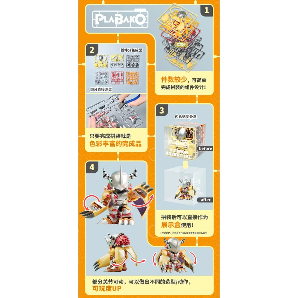 แยกตัว DIGIMON : รวมซีรีย์ Plabako Vol.1-Vol.2 / x Bukubu Okawa รูปที่ 5