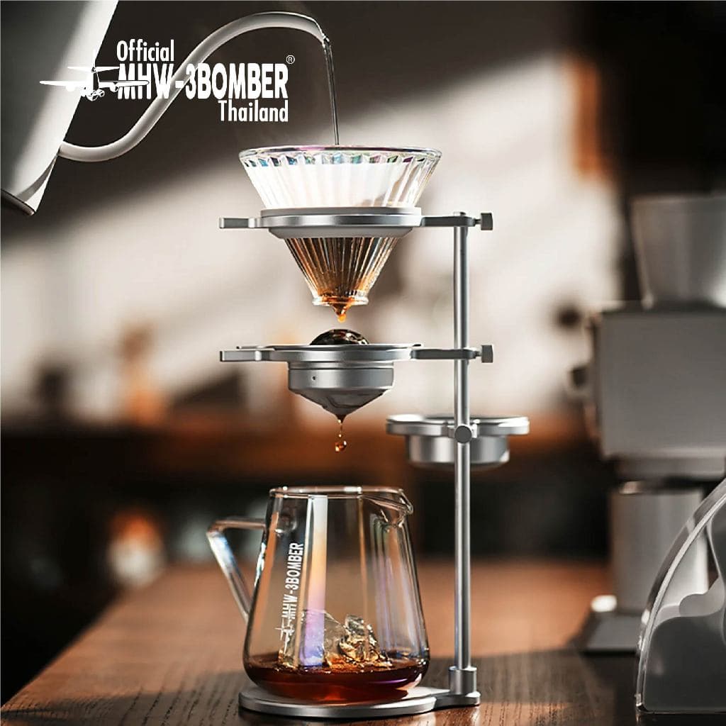 MHW-3BOMBER Smooth Pour Over Chilling Ball Stand แท่นวางอุปกรณ์กาแฟ พร้อมบอลเย็นชงกาแฟ รูปที่ 3