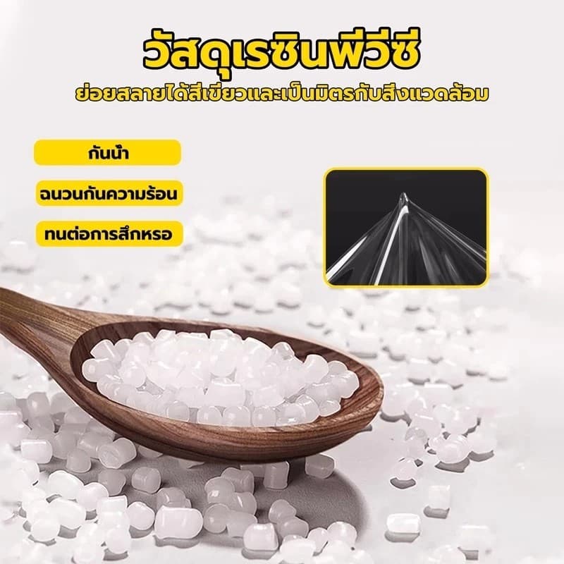 1.5/2/3 มม.พลาสติกผ้าปูโต๊ะพีวีซีน้ํามันกันน้ําโปร่งใสหนาหิ้งใสสําหรับโต๊ะ 2-12 ที่นั่ง รูปที่ 2