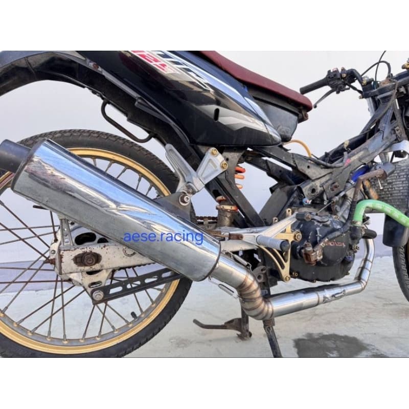 คอท่อSonic 2ท่อน ปลายเดิม2นิ้ว ไล่สเต็ป ปี2000-08ขนาด 32-35-38-44-51 มิล รูปที่ 4