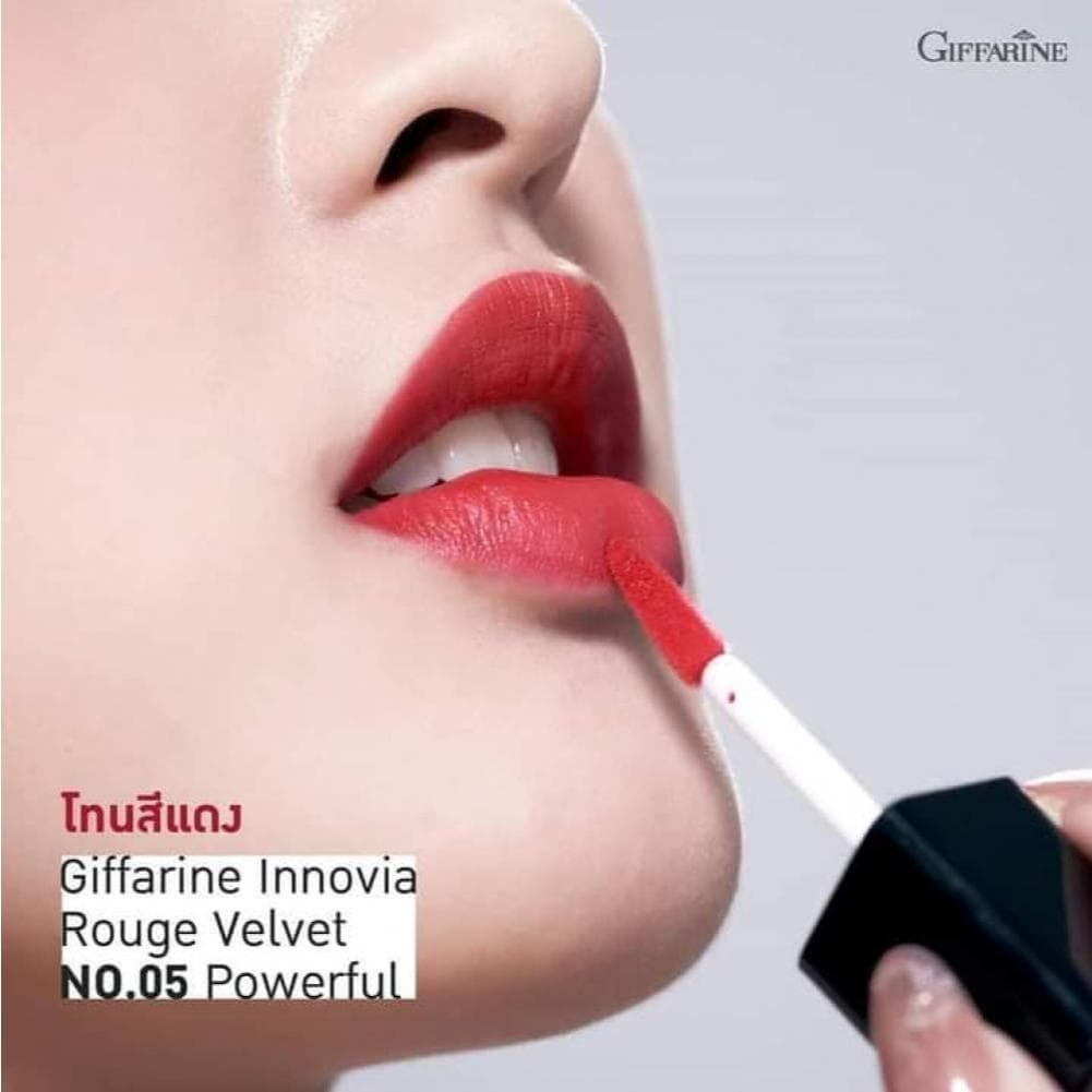 ลิปแมท ลิปกิฟฟารีน อินโนเวีย รูจ เวลเวท Innovia Rouge Velvet Gen รูปที่ 4