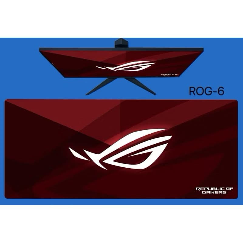 แผ่นรองเมาส์ROG ขนาดใหญ่ วางเต็มโต๊ะ 900x400x3mm รูปที่ 7