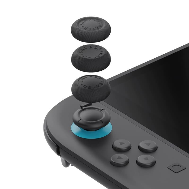 Savage Raven by Skull & Co. Thumb Grip Set for Nintendo SWITCH 2 รูปที่ 2