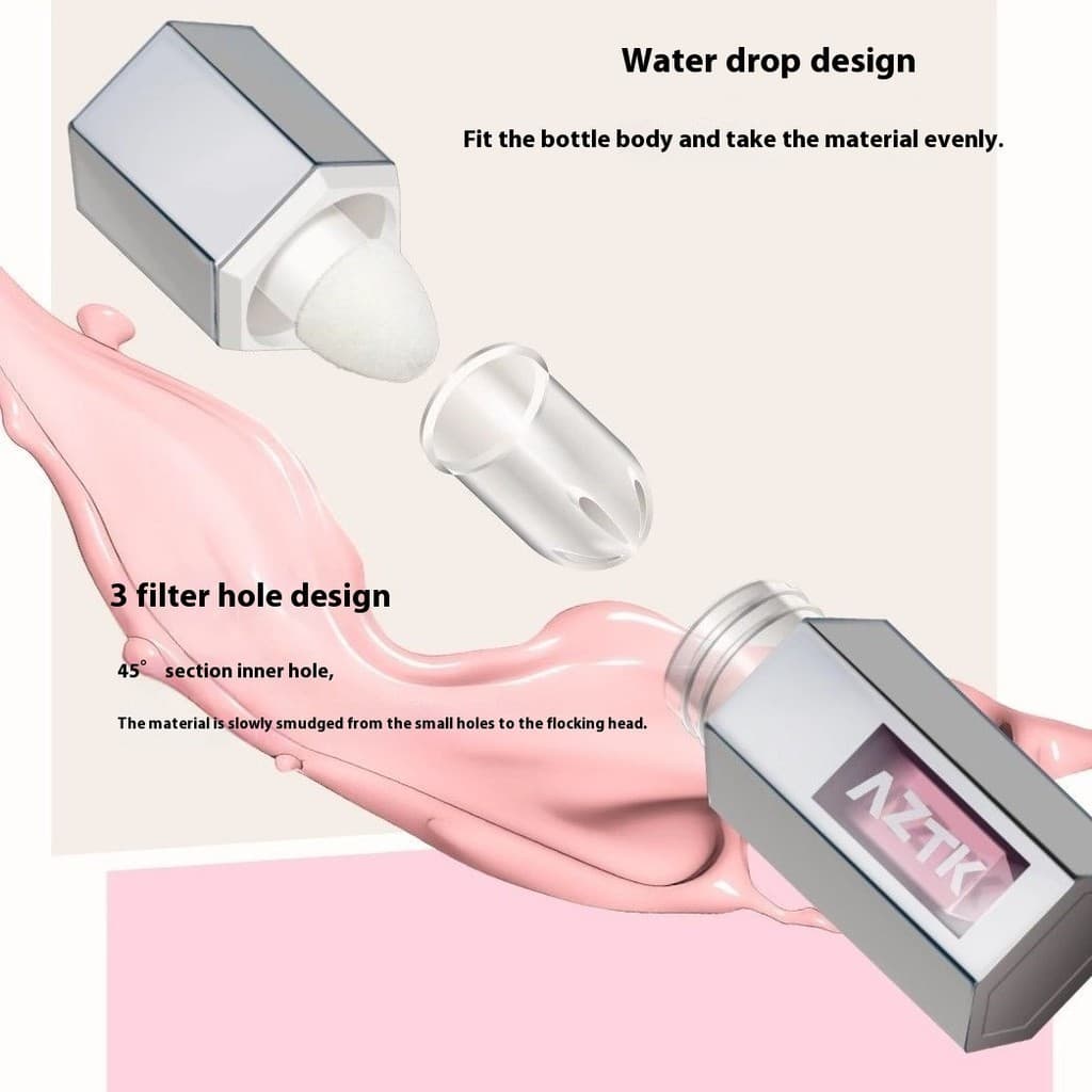 AZTK Blush Highlight Repair Three-in-One Shrink Expansion Color Nude Feel Natural Liquid Blush M1C6 รูปที่ 2