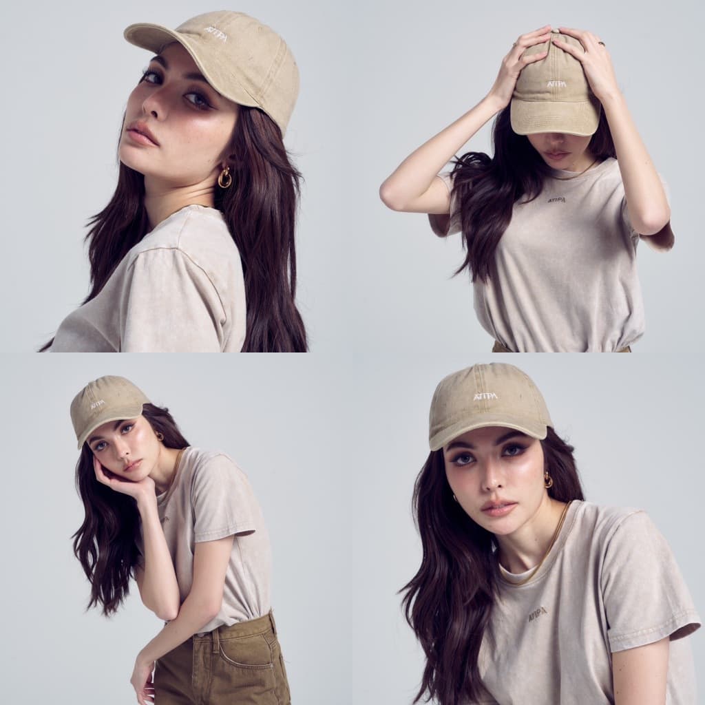 Atipa - Vintage Fade Baseball Cap หมวกแก๊ป วินเทจ สีฟอก รูปที่ 1