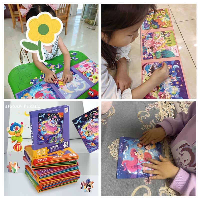 ปริศนา ปริศนาแม่เหล็ก หนังสือ ปริศนาสําหรับเด็ก ของเล่นพัฒนาการ ของเล่นเพื่อการศึกษาสําหรับเด็กเล็ก รูปที่ 5