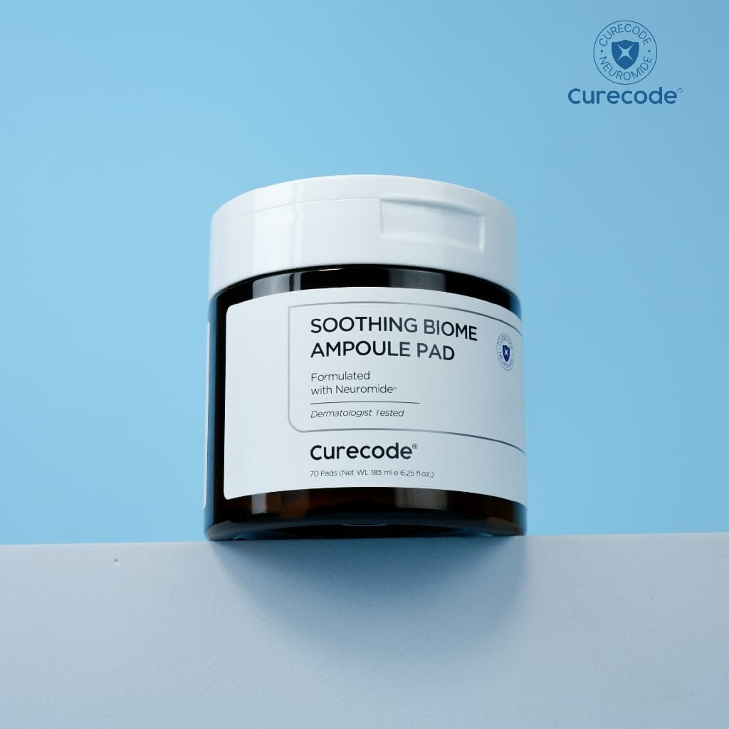 CURECODE SOOTHING BIOME AMPOULE PAD แพดแรกที่เพิ่มความแน่นใต้ผิว 12% ใน 2 สัปดาห์ รูปที่ 2