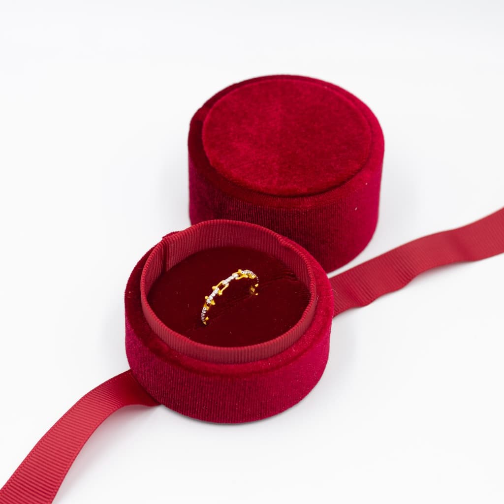 ส่งจากไทย กล่องแหวน กล่องโบว์ กล่องจิวเวลรี่ Happy jewelry รูปที่ 9