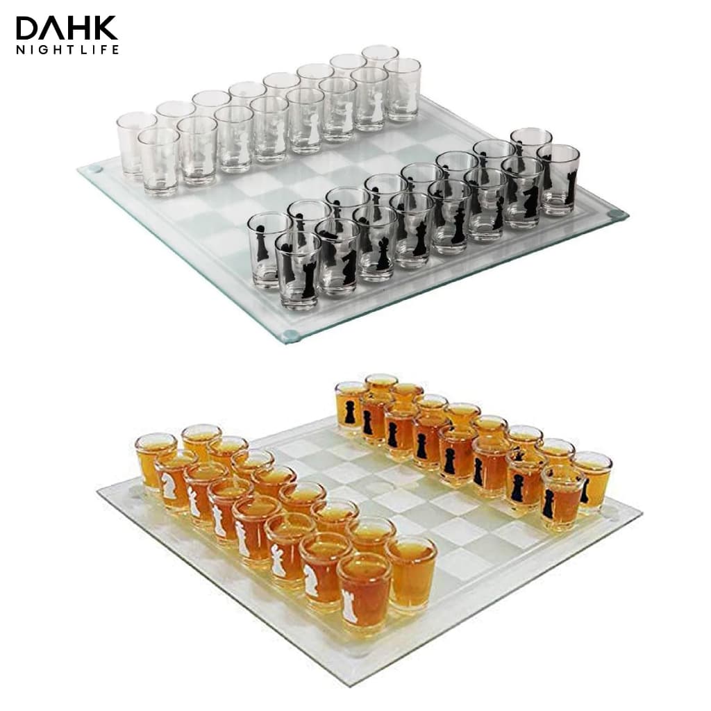 เกมหมากรุกแก้วช็อต Shot Glass Chess DAHK รูปที่ 5