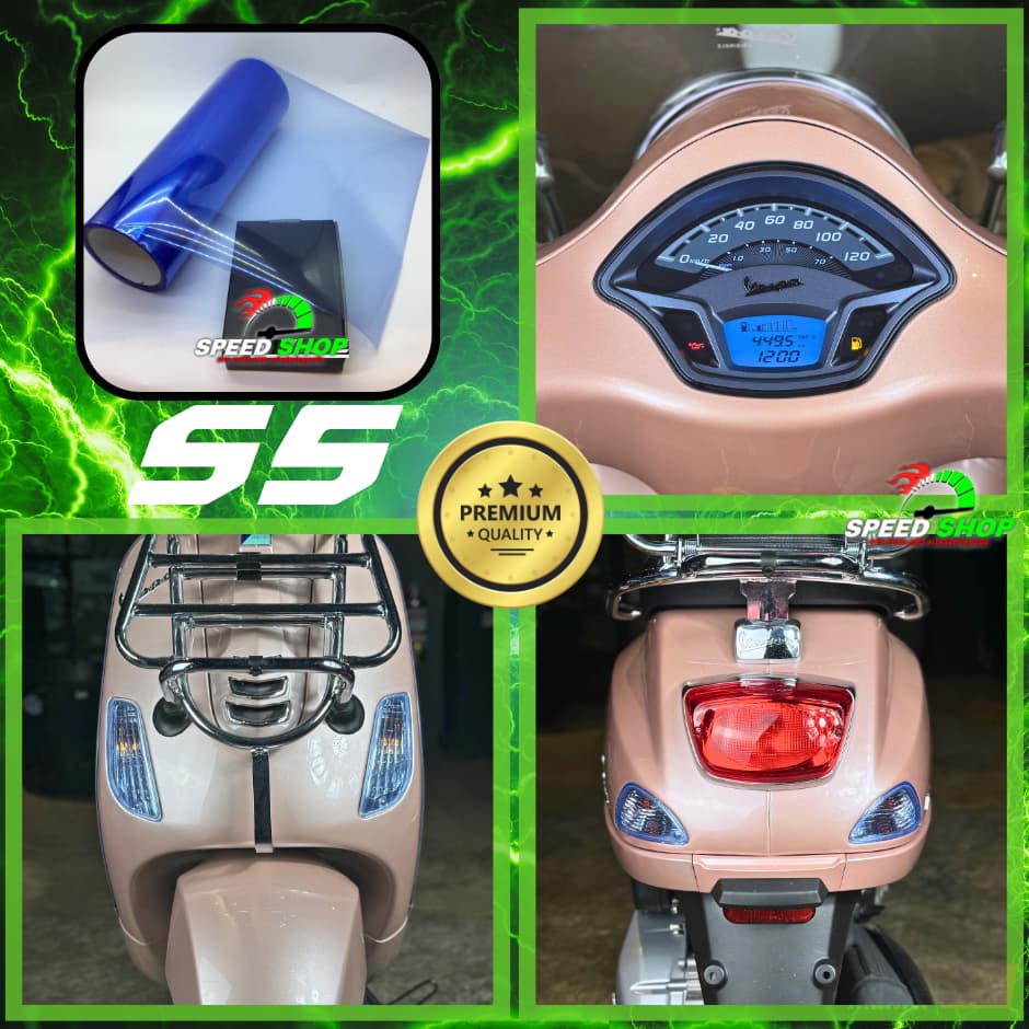 ฟิล์มกันรอยVespa S125 ปี2024-2025 ฟิล์มกันรอย3ชั้น เกรดพรีเมี่ยม มี 14 สีให้เลือก ฟิล์มกันรอยvespa รูปที่ 8