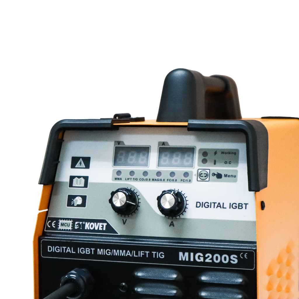 KOVET ตู้เชื่อม MIG200S 3ระบบ MIG160S MIG200CT MIG250 GW-S ใช้ได้ทั้งแก๊สและไม่แก๊ส ชุดขับลวดเป็นเหล็ก รวมช่าง รูปที่ 3