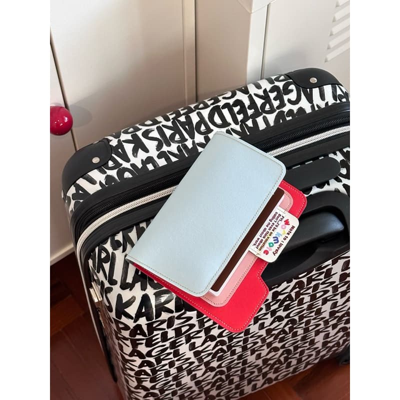 Passport case passport holder เคสพาสปอร์ต ซองหนังใส่พาสปอร์ต รูปที่ 9