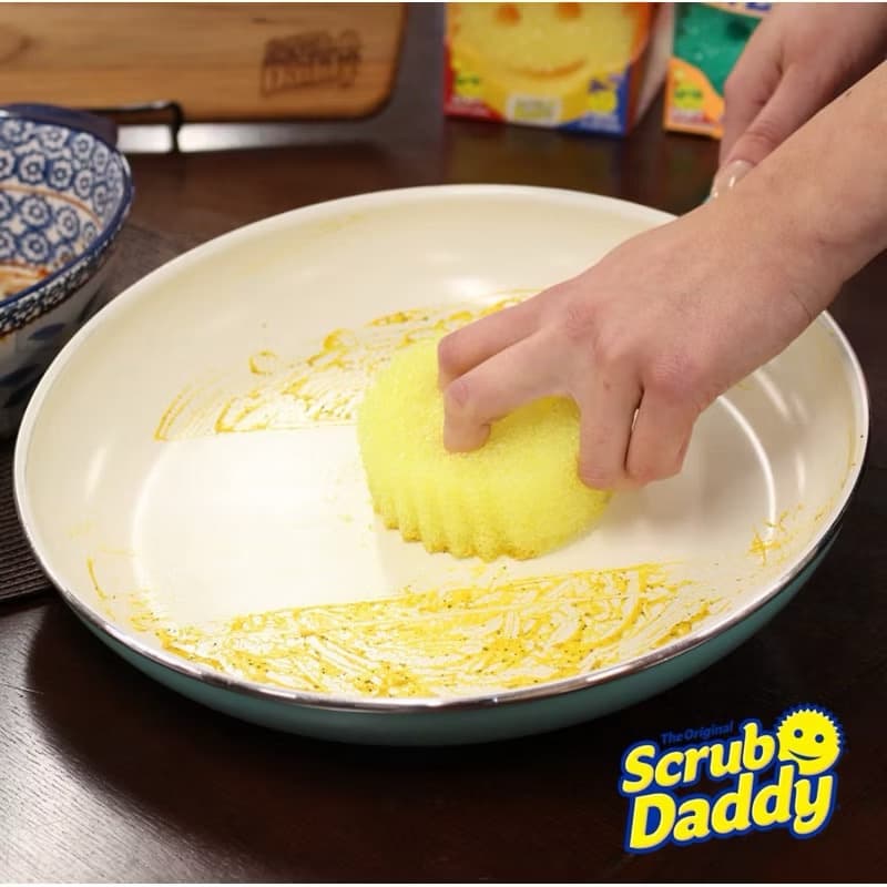 Scrub Daddy ฟองน้ำอเนกประสงค์ นำเข้าจากอเมริกา ฟองน้ำหน้ายิ้ม รูปที่ 5