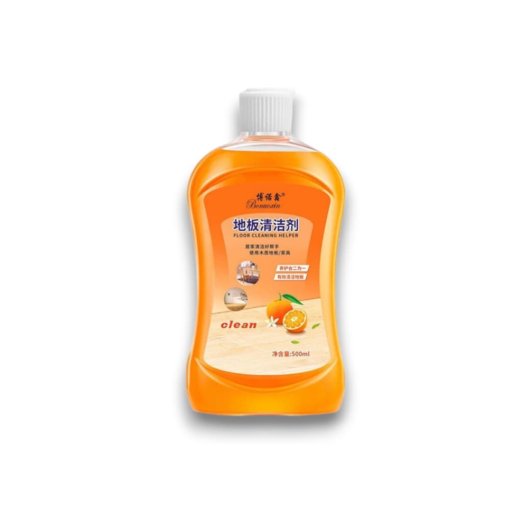 น้ำยาถูพื้น กลิ่นส้ม ขจัดคราบสกปรก ขนาด 500ml สามารถใช้ได้กับพื้น ประเภทไม้ หินอ่อน กระเบื้อง ลามิเนต หรือ กระเบื้อง รูปที่ 2