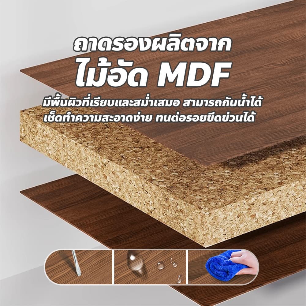 MAO Keyboard Drawer ถาดวางคีย์บอร์ด แบบรางเลื่อน ช่วยประหยัดพื้นที่ มีหลายสีให้เลือก รูปที่ 6