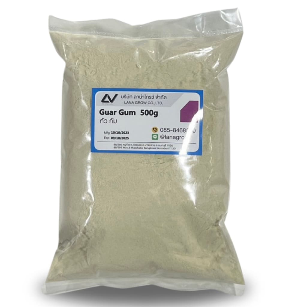 Guar Gum : กัวร์ กัม 500g รูปที่ 2