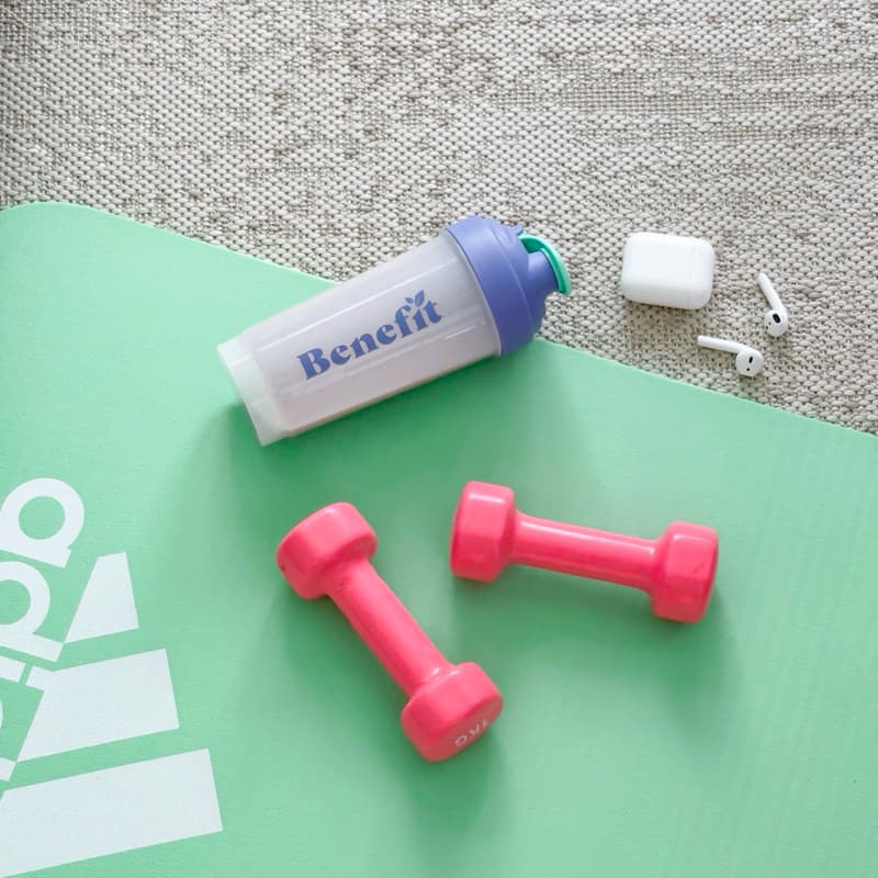 Protein Shaker แก้วเชค แพค 3 ใบ Shaker : รุ่นคลาสสิค Shaker Cup / Shaker Bottle แก้วชงโปรตีน โปรตีนพืช Benefit Beneplus รูปที่ 4