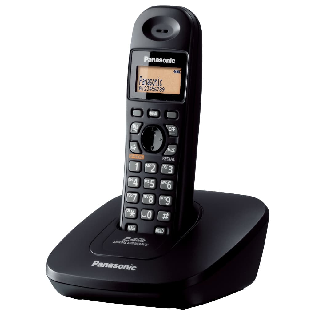 Panasonic Cordless Phone KX-TG3611BX 2.4 GHz โทรศัพท์ไร้สาย โทรศัพท์สำนักงาน โทรศัพท์บ้าน รูปที่ 3