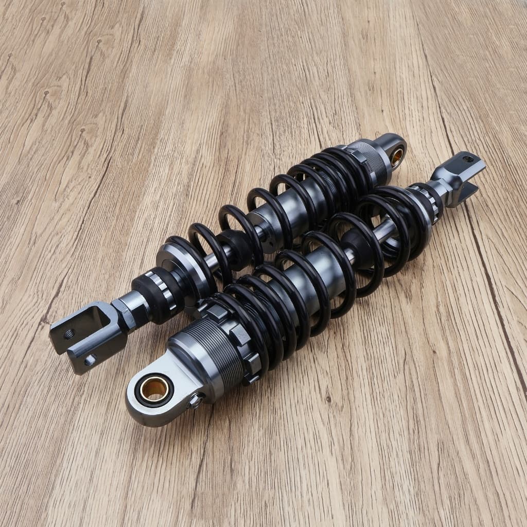 โช๊คหลังเเต่ง PCX N-MAX GIORNO LEAD125 MIO FINO CLICK-I โช๊คโชบิ สูง310MM 1คู่ งานอย่างดี สปริงใหญ่ เเกนใหญ่ มีสีเเดง น้ รูปที่ 4