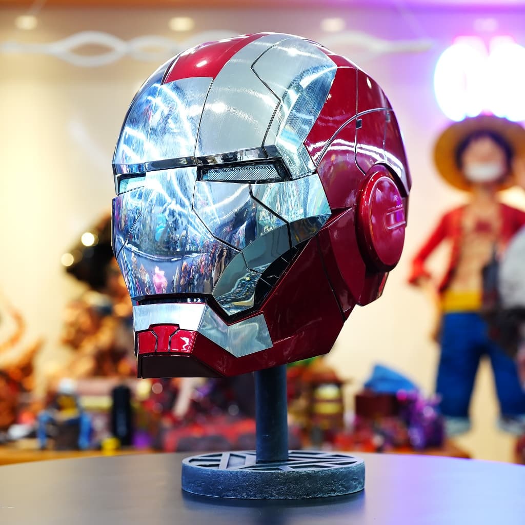 หมวก Iron Man Helmet ไอรอนแมน หมวดเต็มใบ สั่งด้วยเสียง มีรีโมท มีระบบสัมผัส รูปที่ 7