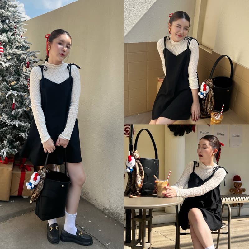 Solve.official - Dorayaki dress **ได้เฉพาะเดรสตัวนอก รูปที่ 1
