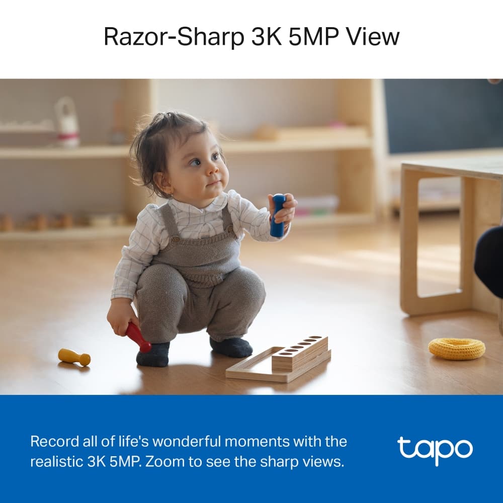 TP-LINK TAPO C230 คมชัดเป็นพิเศษความละเอียด เทคโนโลยี AI-ของแท้ 2 ปี รูปที่ 4