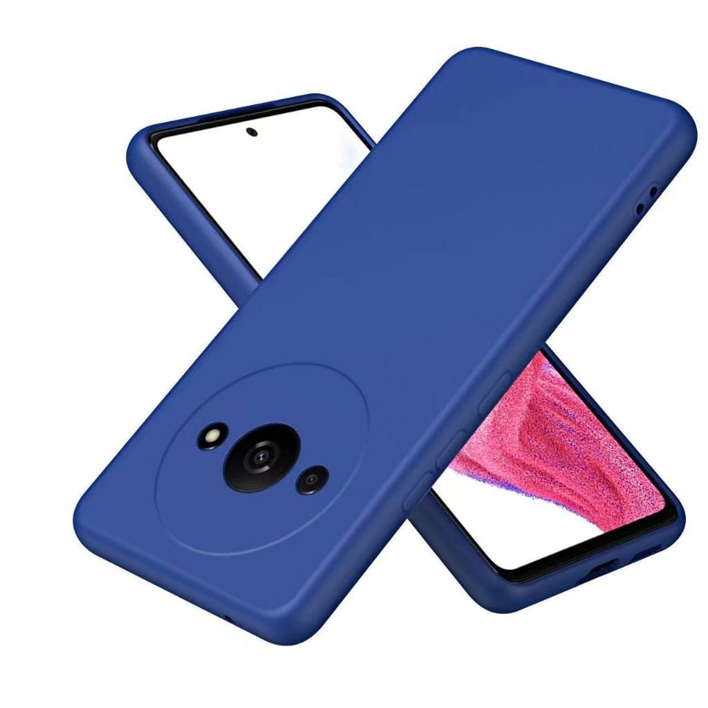 เคส สำหรับ Xiaomi Redmi A3 A1plus A2plus เคสซิลิโคนนิ่ม กันกล้อง TPU สีพื้น กำมะหยี่ รูปที่ 2