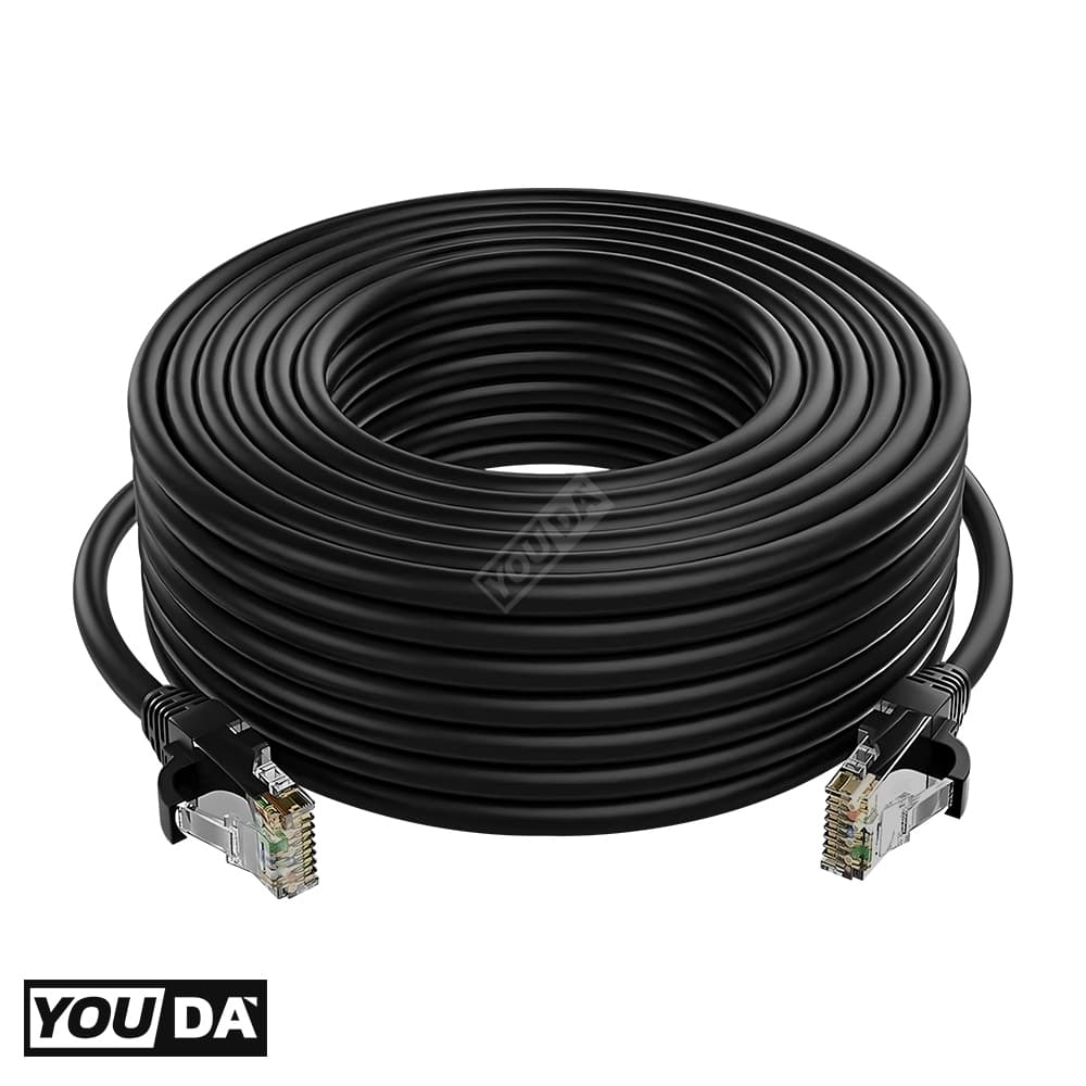 YOUDA สายแลน CAT6 พร้อมหัวแลน รับประกัน1ปี สายแลน 100M 1000Mbps มีสีดำ/ขาวให้เลือก สายเน็ตLan Cable สำเร็จรูปพร้อมใช้งาน รูปที่ 8