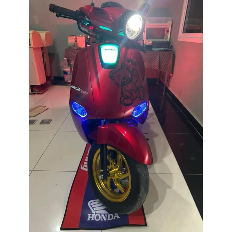 ปลั๊กไฟหรี่RGBรอบโคม จีออโน่ แบบเสียบได้เลย 549 ไม่ต้องตัดสายไฟ ตรงรุ่น Honda Giorno + Giorno125 รูปที่ 6
