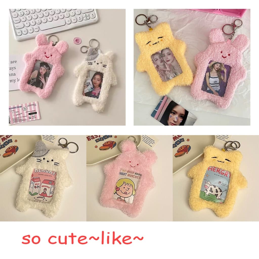 Kuromi ที่ใส่โฟโต้การ์ด photocard holder sanrio พร้อมวงพวงกุญแจ เฟรมการ์ด ลายการ์ตูน รูปที่ 9