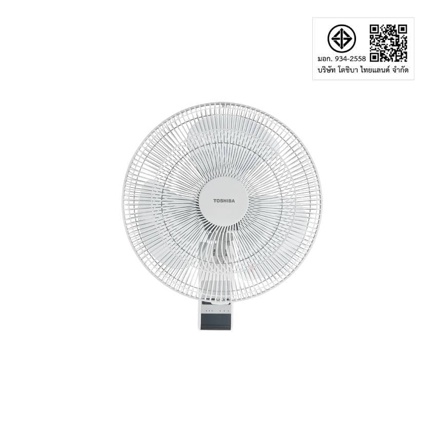 โตชิบา พัดลมติดผนัง ขนาด 16 นิ้ว รุ่น F-AWY60TH TOSHIBA WALL FAN, SIZE 16 INCHES, MODEL F-AWY60TH รูปที่ 7