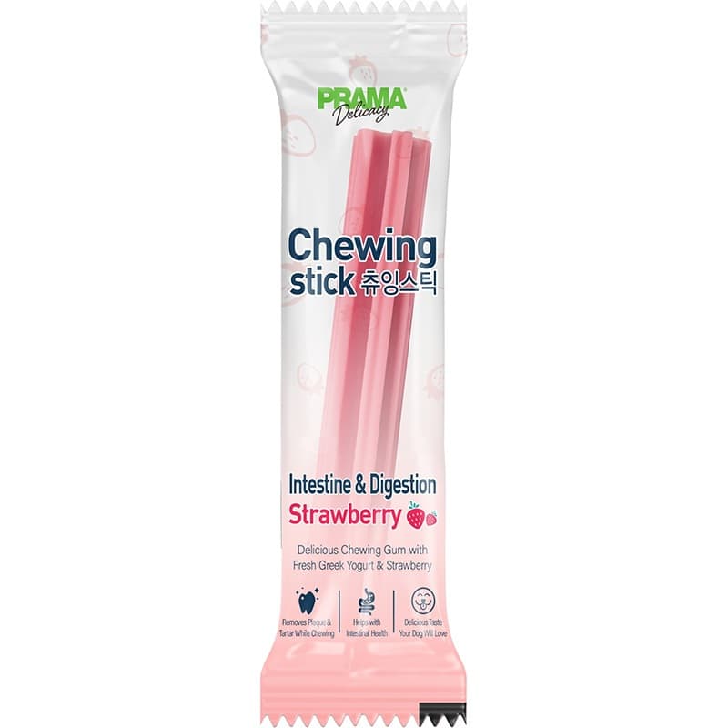 Prama Chewing Stick ขนมขัดฟันสุนัข จากประเทศเกาหลี ช่วยลดคราบพลัคและหินปูน มี 3 รสชาติ ขนาด 8g รูปที่ 6