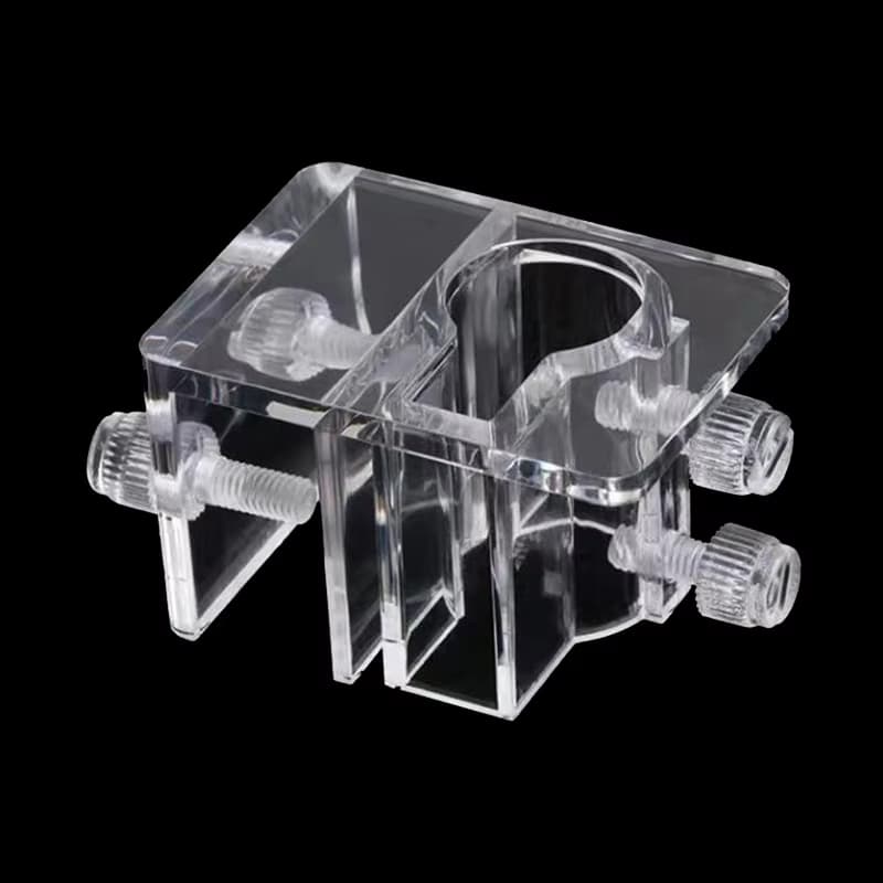 ตัวยึดท่อ Inflow-Outflow Holder ตัวล็อค ขาแขวน อะคริลิค ตัวยึดสายยาง ส่งจากกรุงเทพ รูปที่ 3