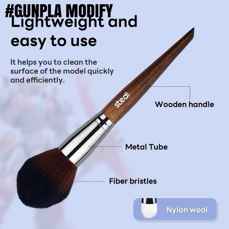 STEDI Bristel Model Brush แปรงสำหรับทำความสะอาดโมเดล รูปที่ 3