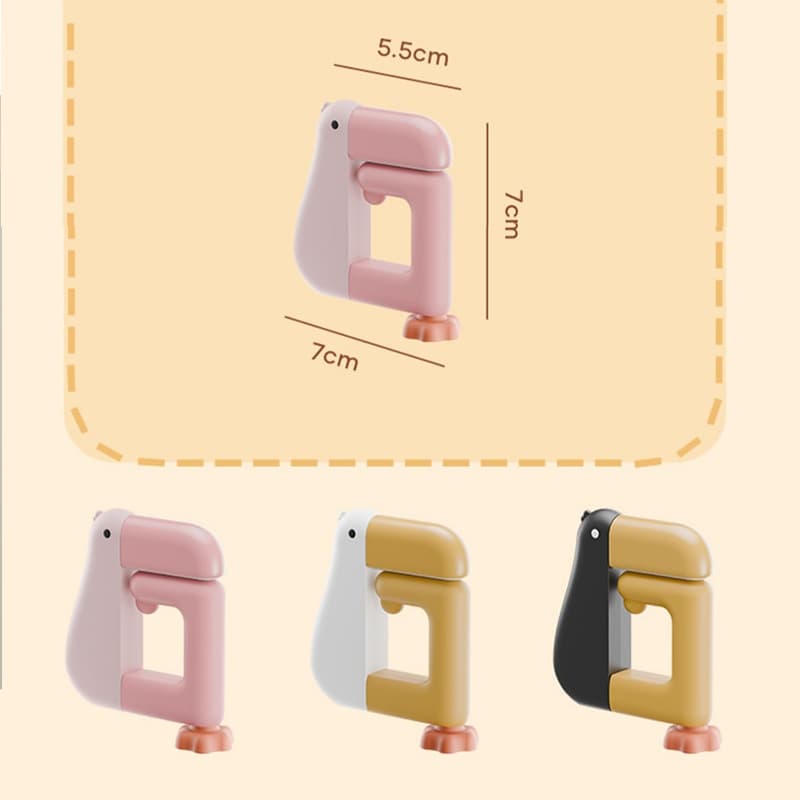 ตะขอแขวนกระเป๋า ลายแมว พกพาพับได้ สัตว์ Bag Hook ตะขอแขวนกับโต๊ะ ตะขออเนกประสงค์ รูปที่ 7