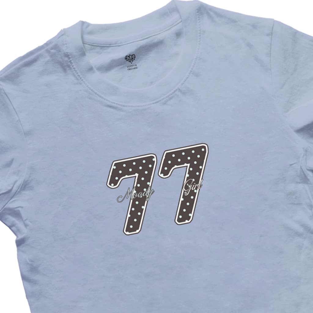 moodymolly เสื้อเบบี้ที เสื้อยืด Babytee 77 Polkadot BT รูปที่ 7