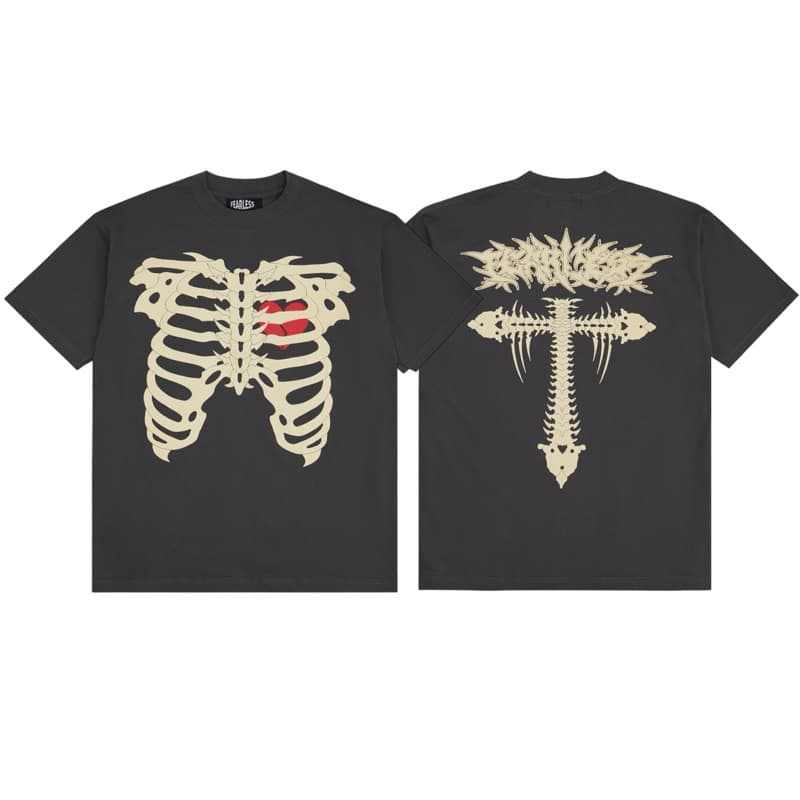 Fearless เสื้อยืดแขนสั้น Bone Demon T-Shirt รูปที่ 1