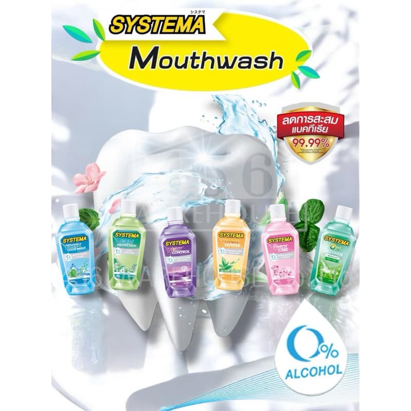 SYSTEMA น้ำยาบ้วนปาก 750ml. รูปที่ 1